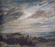 John Constable View from Hampstead Heath,Looking towards Harrow August 1821 oil painting